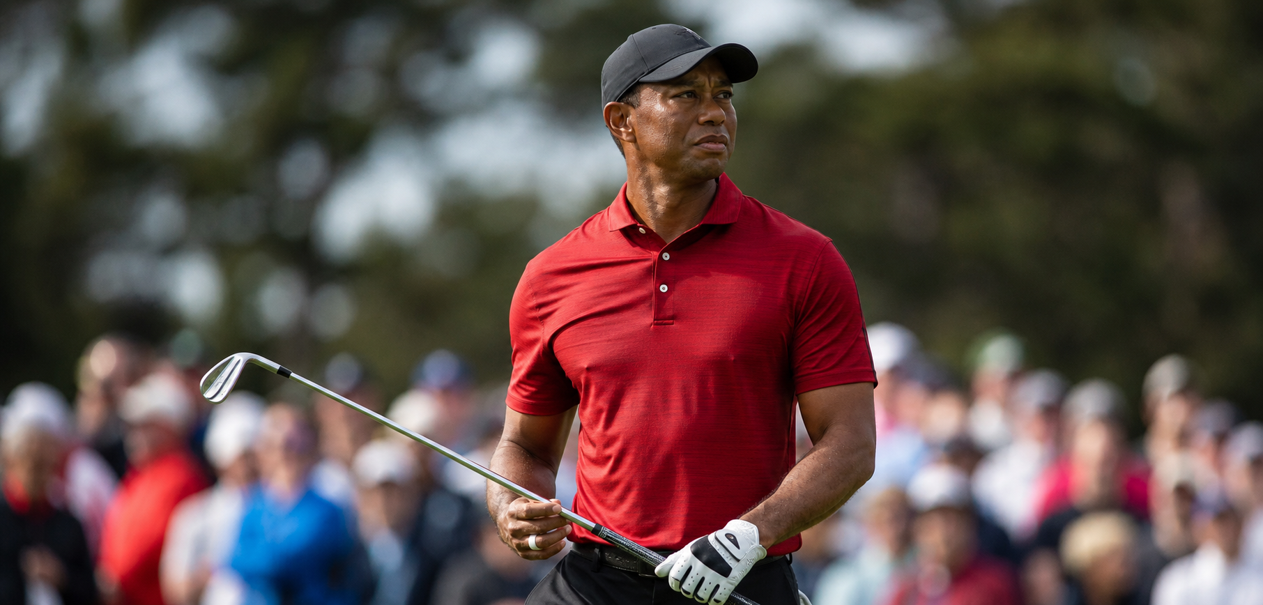 Visual representation of tiger woods