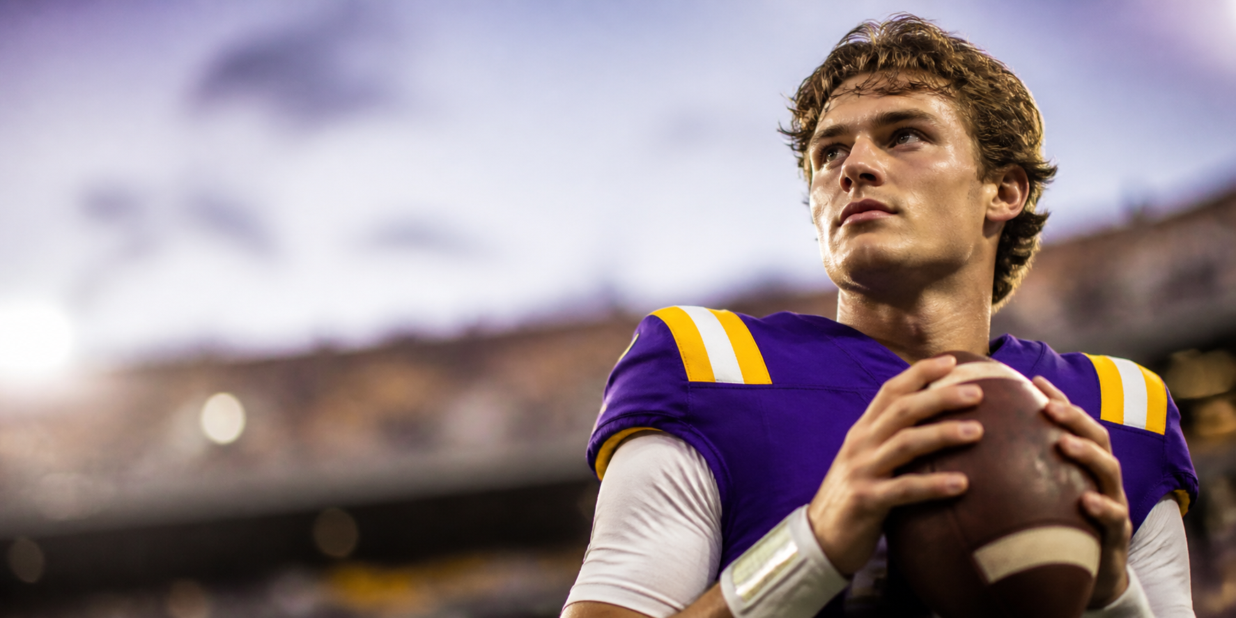 Visual representation of jayden daniels lsu