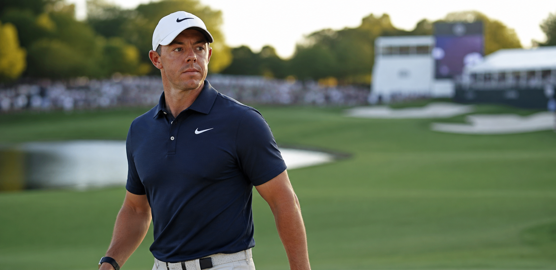Visual representation of rory mcilroy fedex st jude