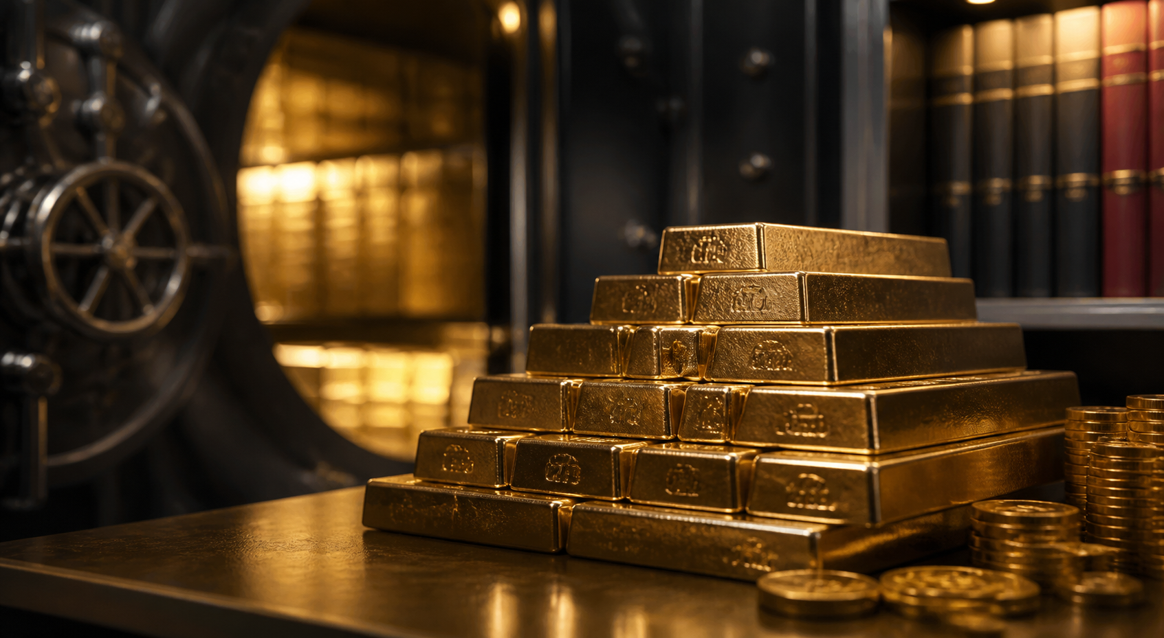 Visual representation of $10 million belgium gold stash