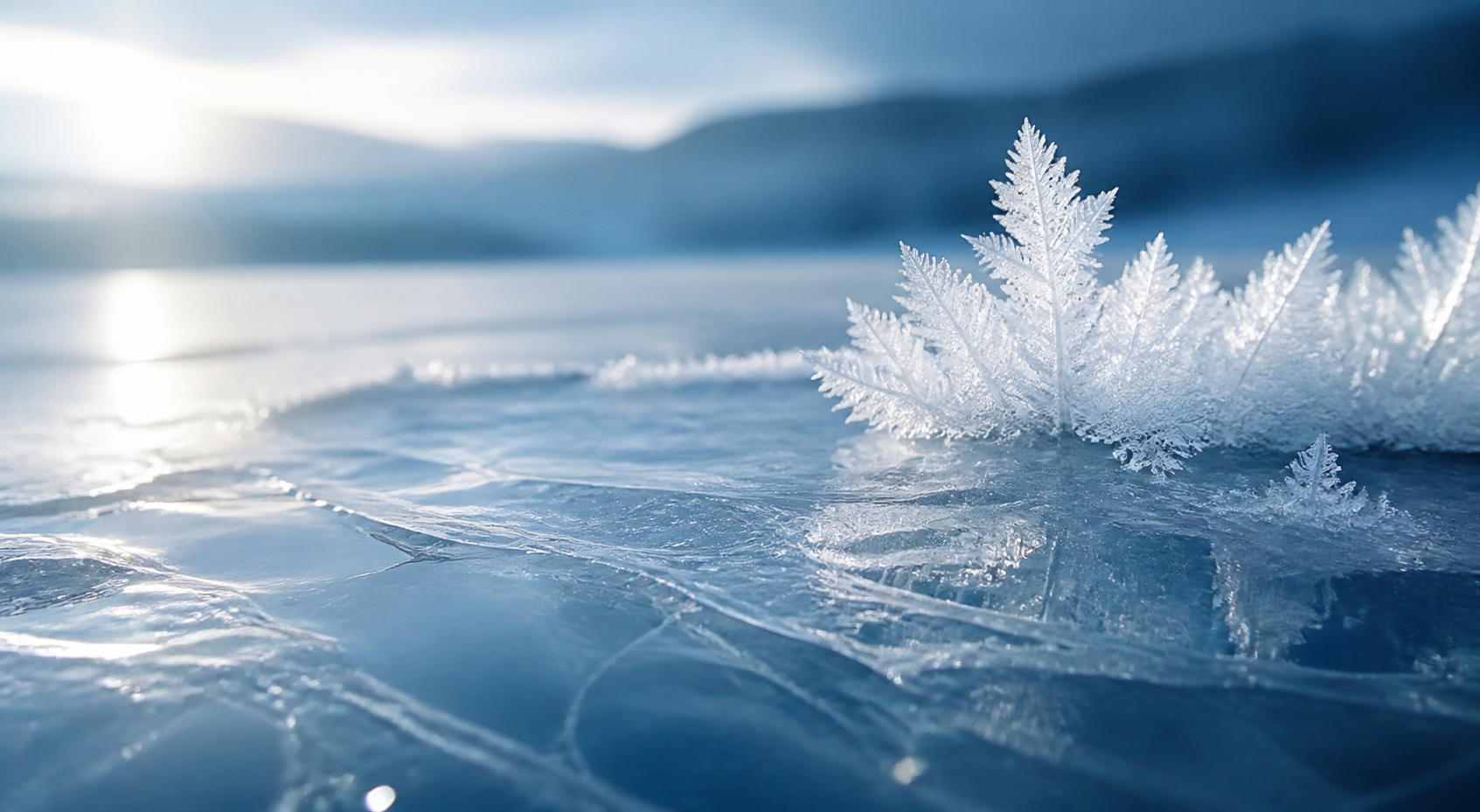 Visual representation of frozen