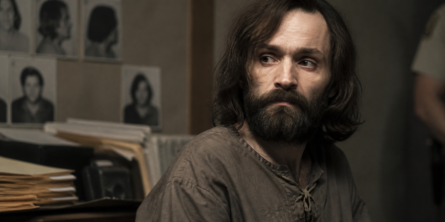 Visual representation of charles manson