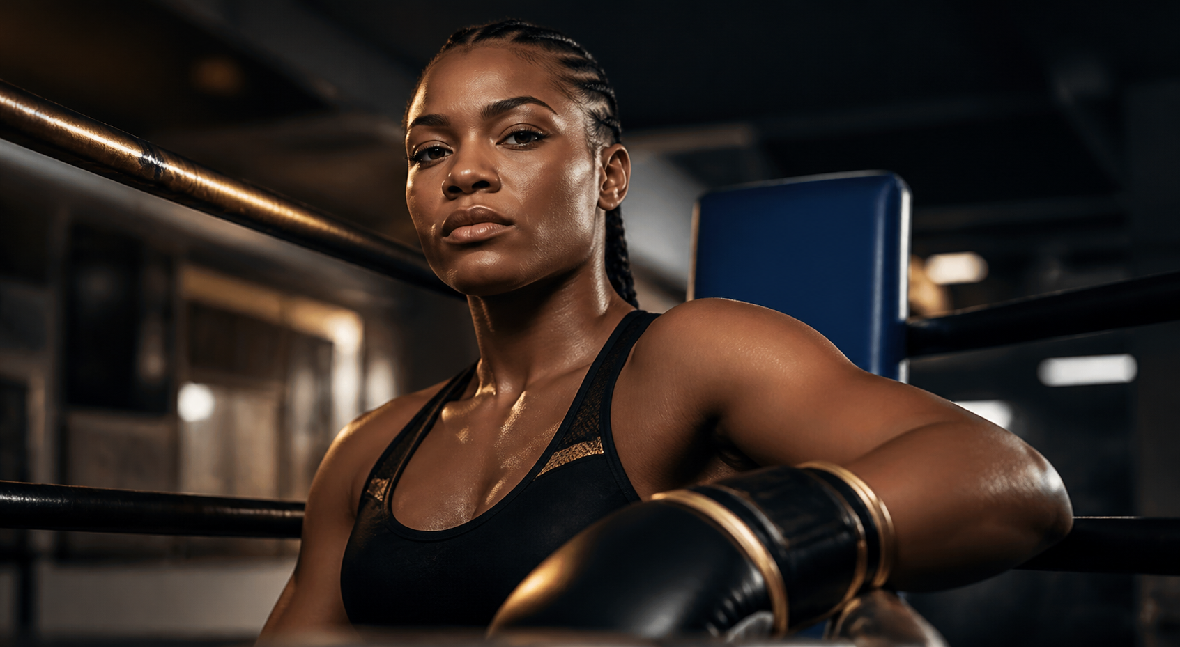 Visual representation of claressa shields