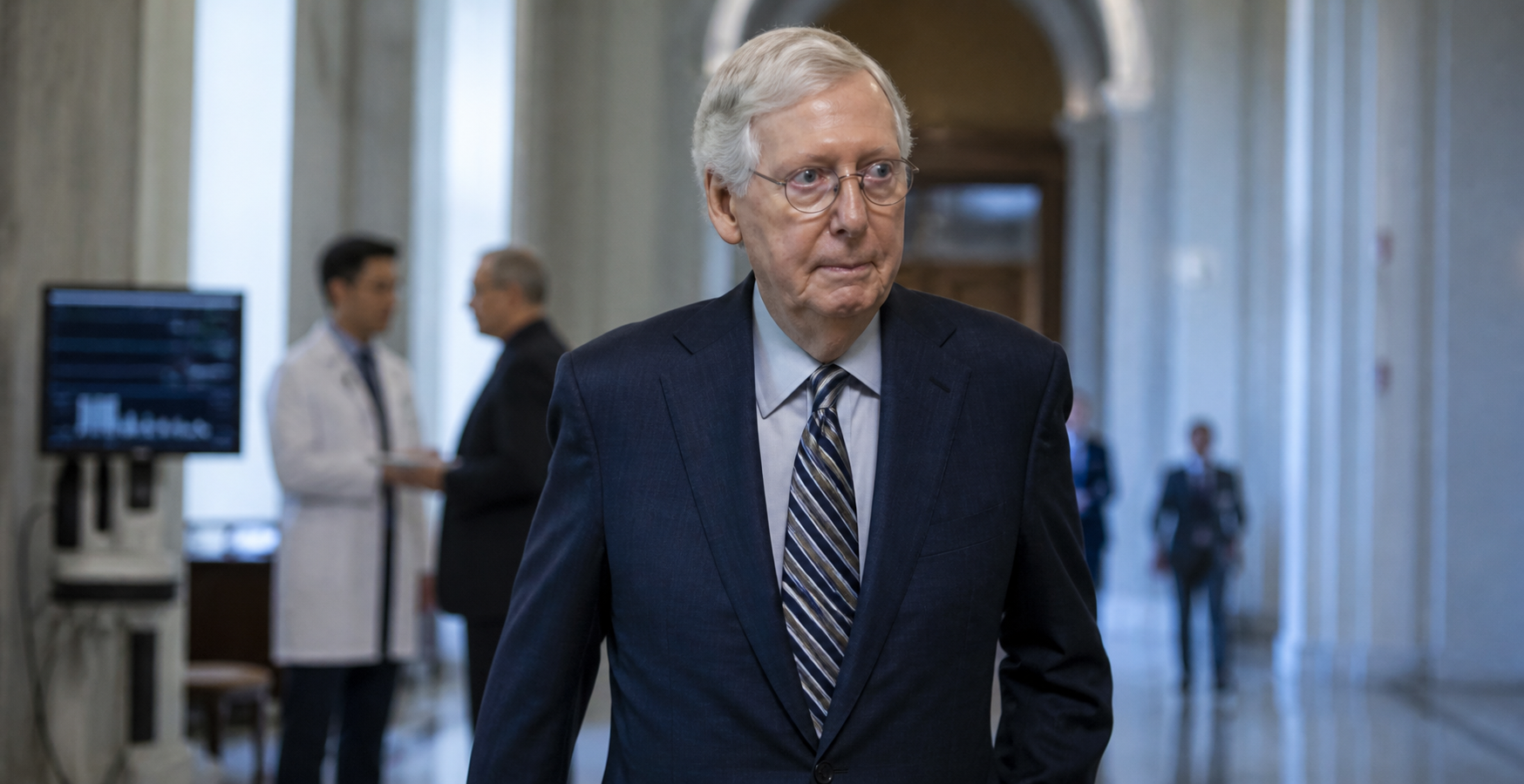 Visual representation of mitch mcconnell health