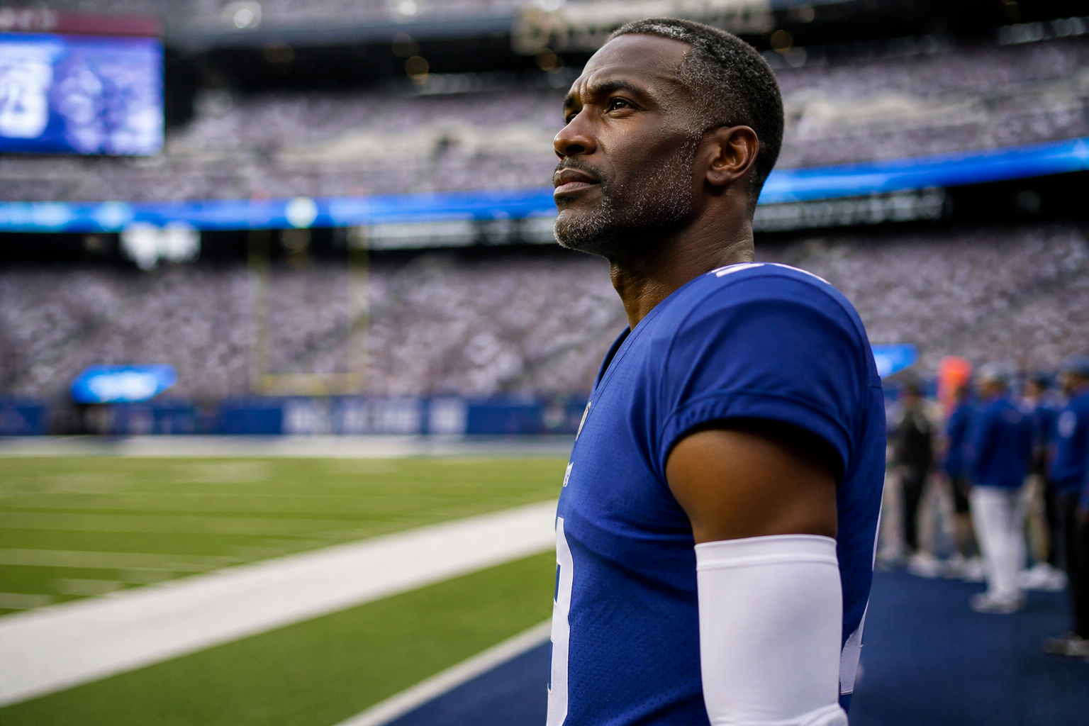 Visual representation of sam webb retired giants cornerback