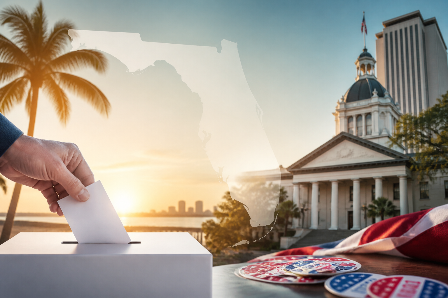 Visual representation of florida primary