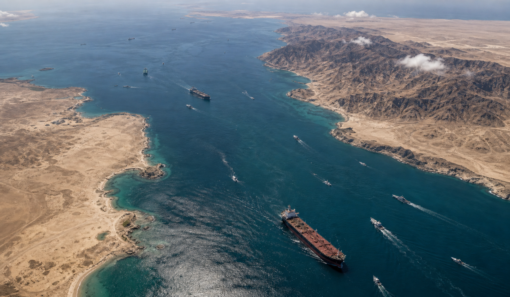 Visual representation of iran has lost significant control of the strait of hormuz