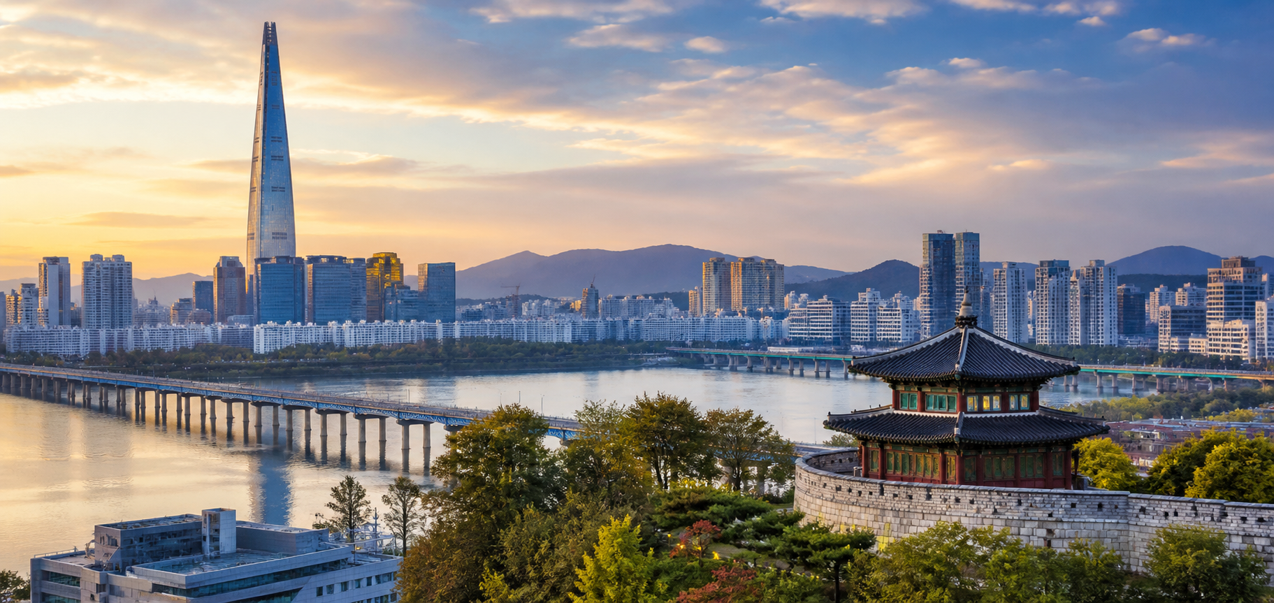 Visual representation of seoul