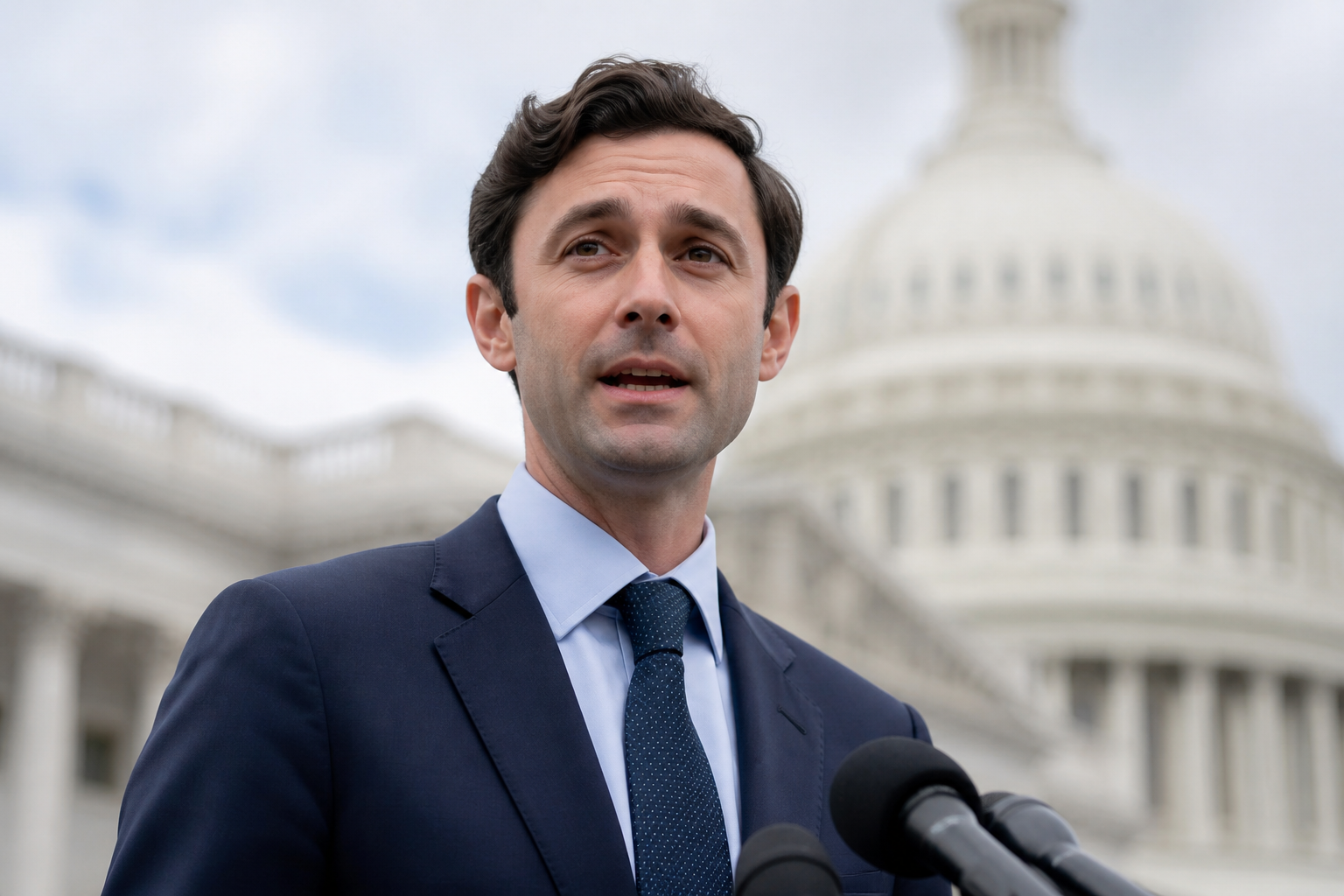 Visual representation of jon ossoff