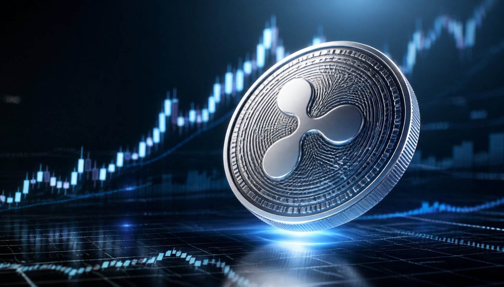 Visual representation of xrp price