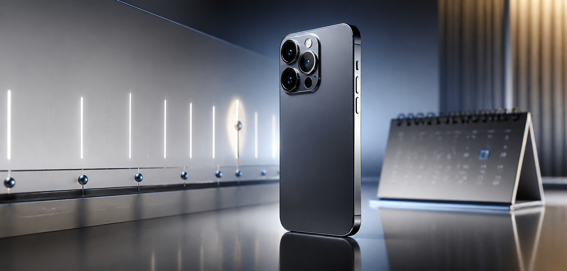 Visual representation of iphone 18 pro max release date